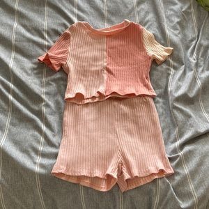 A soft comfy chilling outfit very stylish and cozy from SHEIN